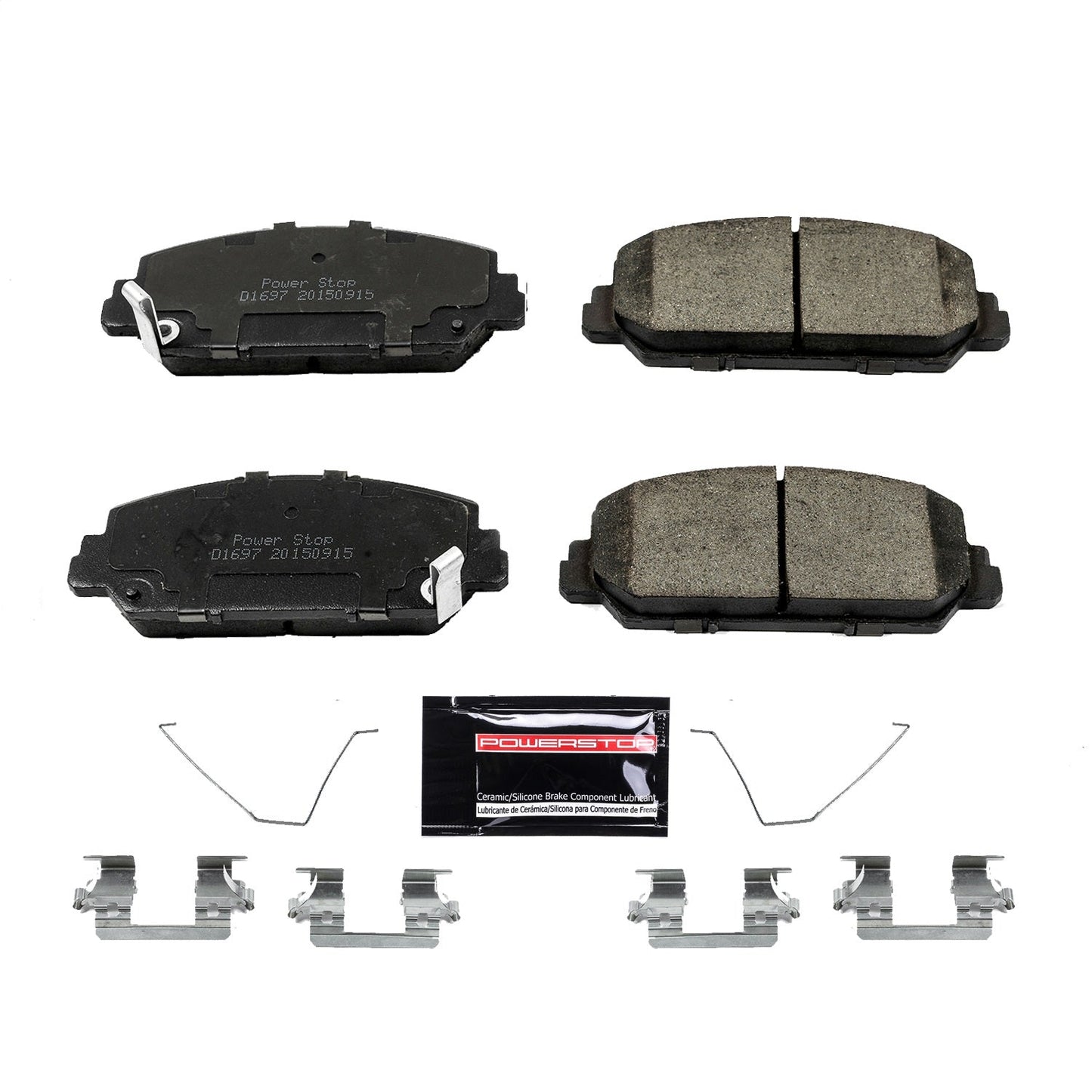 PowerStop 16-19 Acura ILX Front Z23 Evolution Sport Brake Pads w/Hardware (Z23-1697)