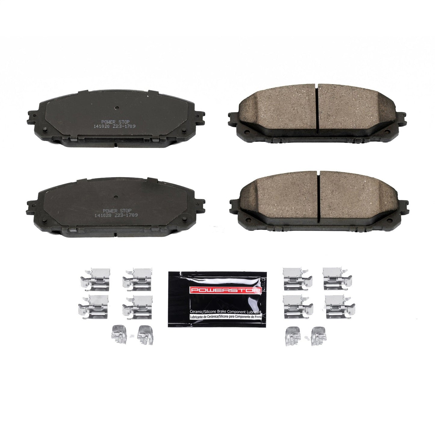 PowerStop 14-15 Jeep Cherokee Front Z23 Evolution Sport Brake Pads w/Hardware (Z23-1709)