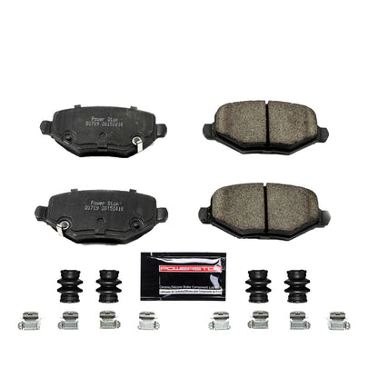 PowerStop 12-16 Chrysler Town & Country Rear Z23 Evolution Sport Brake Pads w/Hardware (Z23-1719)