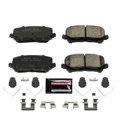 PowerStop 14-16 Acura MDX Rear Z23 Evolution Sport Brake Pads w/Hardware (Z23-1724)