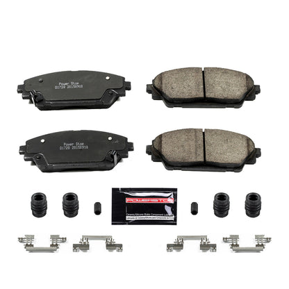 PowerStop 14-18 Mazda 3 Front Z23 Evolution Sport Brake Pads w/Hardware (Z23-1728)
