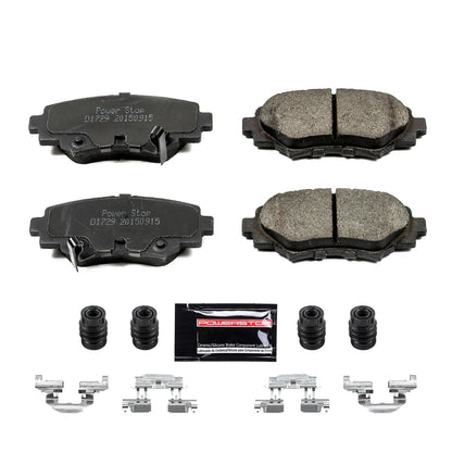 PowerStop 14-16 Mazda 3 Rear Z23 Evolution Sport Brake Pads w/Hardware (Z23-1729)