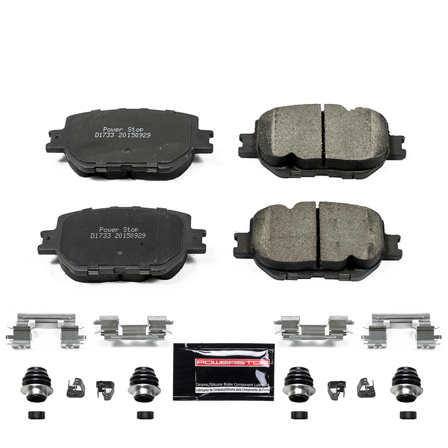 PowerStop 14-15 Lexus IS250 Front Z23 Evolution Sport Brake Pads w/Hardware (Z23-1733)