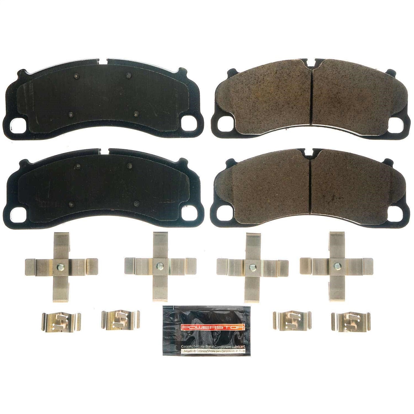 PowerStop 14-18 Porsche 911 Front Z23 Evolution Sport Brake Pads w/Hardware (Z23-1741)