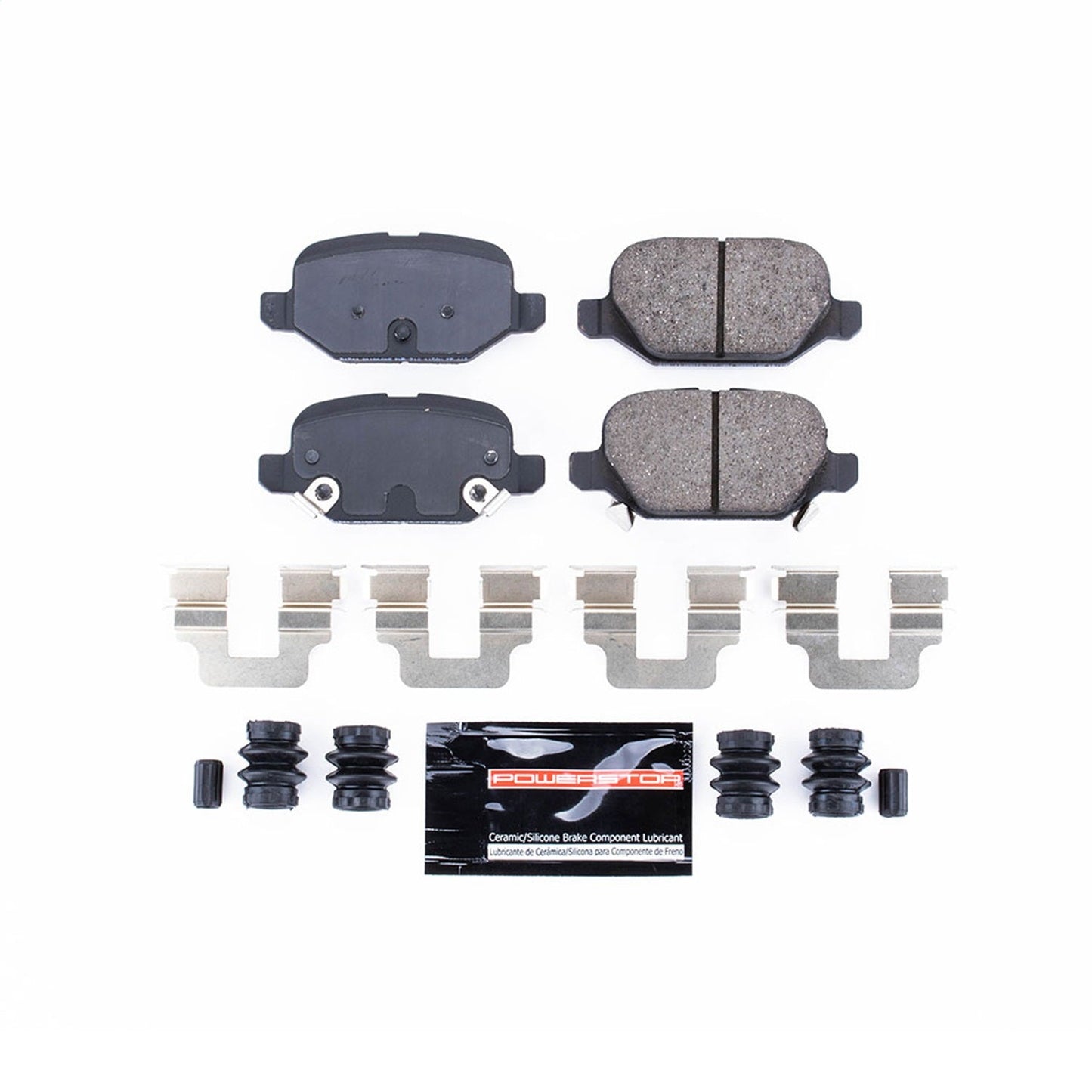 PowerStop 13-17 Fiat 500 Rear Z23 Evolution Sport Brake Pads w/Hardware (Z23-1744)