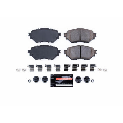 PowerStop 14-17 Mazda 3 Front Z23 Evolution Sport Brake Pads w/Hardware (Z23-1759)