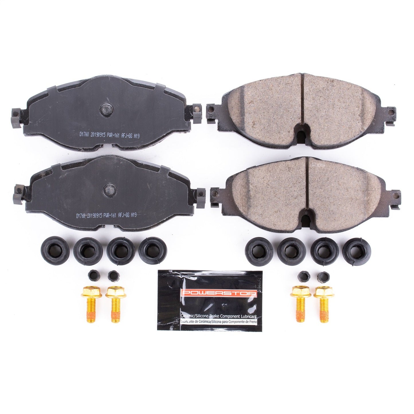 PowerStop 15-19 Audi A3 Front Z23 Evolution Sport Brake Pads w/Hardware (Z23-1760)