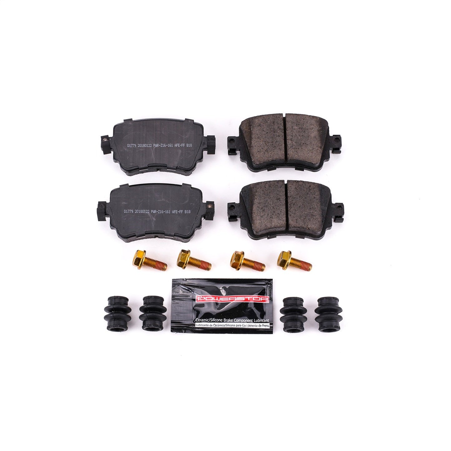 PowerStop 16-18 Audi Q3 Rear Z23 Evolution Sport Brake Pads w/Hardware (Z23-1779)