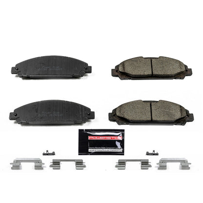 PowerStop 15-19 Ford Mustang Front Z23 Evolution Sport Brake Pads w/Hardware (Z23-1791)