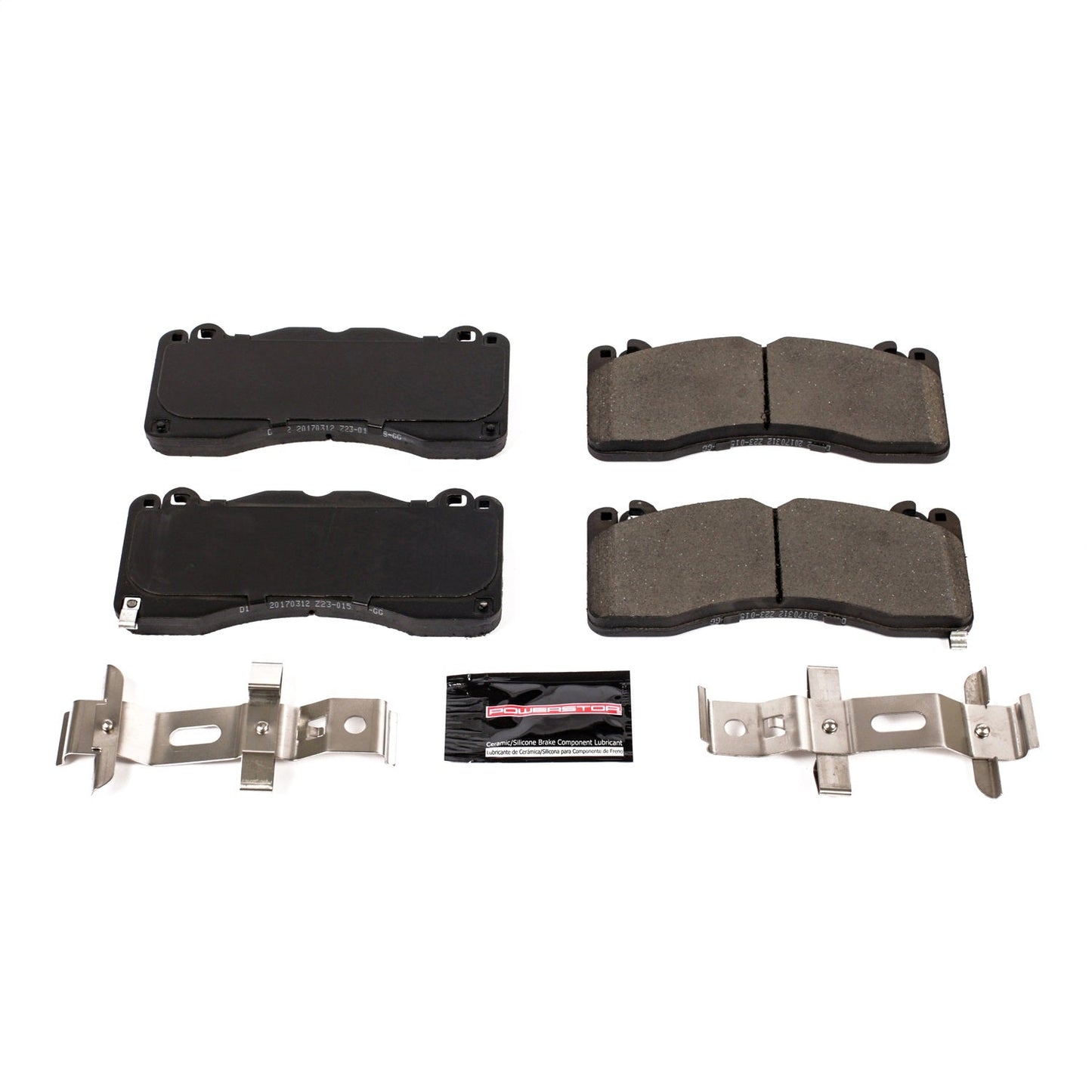 PowerStop 15-19 Ford Mustang Front Z23 Evolution Sport Brake Pads w/Hardware (Z23-1792)