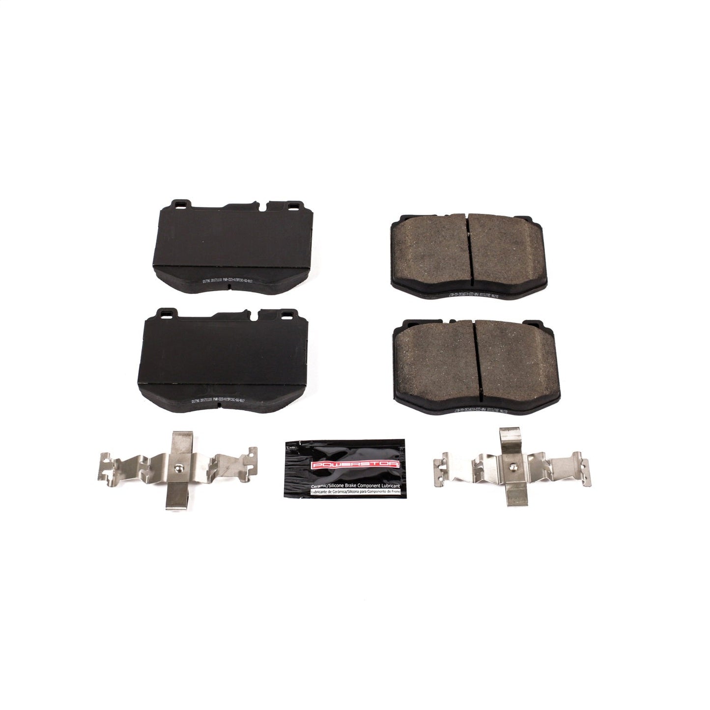 PowerStop 15-17 Mercedes-Benz C300 Front Z23 Evolution Sport Brake Pads w/Hardware (Z23-1796)