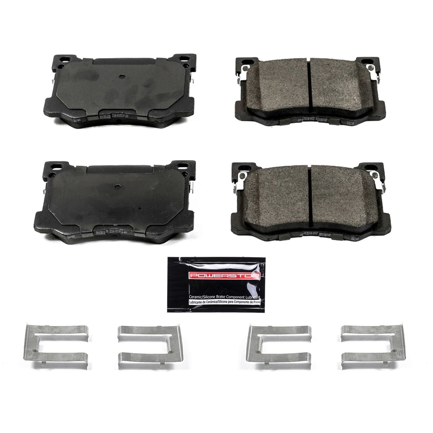 PowerStop 17-19 Genesis G80 Front Z23 Evolution Sport Brake Pads w/Hardware (Z23-1799)