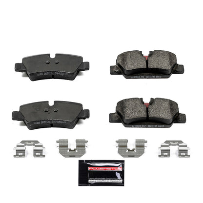 PowerStop 15-19 Mini Cooper Rear Z23 Evolution Sport Brake Pads w/Hardware (Z23-1800)