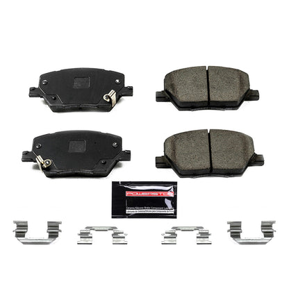 PowerStop 16-18 Fiat 500X Front Z23 Evolution Sport Brake Pads w/Hardware (Z23-1811)