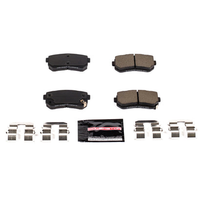 PowerStop 17-19 Hyundai Sonata Rear Z23 Evolution Sport Brake Pads w/Hardware (Z23-1829)