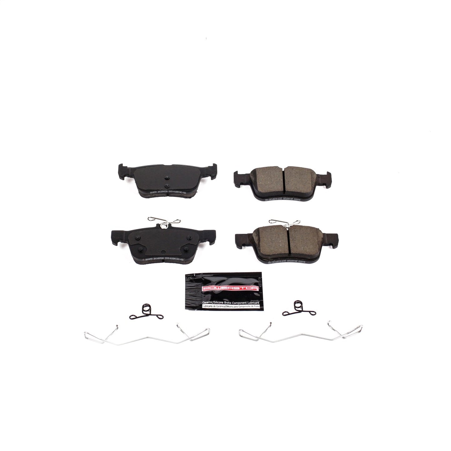 PowerStop 15-16 Ford Edge Rear Z23 Evolution Sport Brake Pads w/Hardware (Z23-1833)