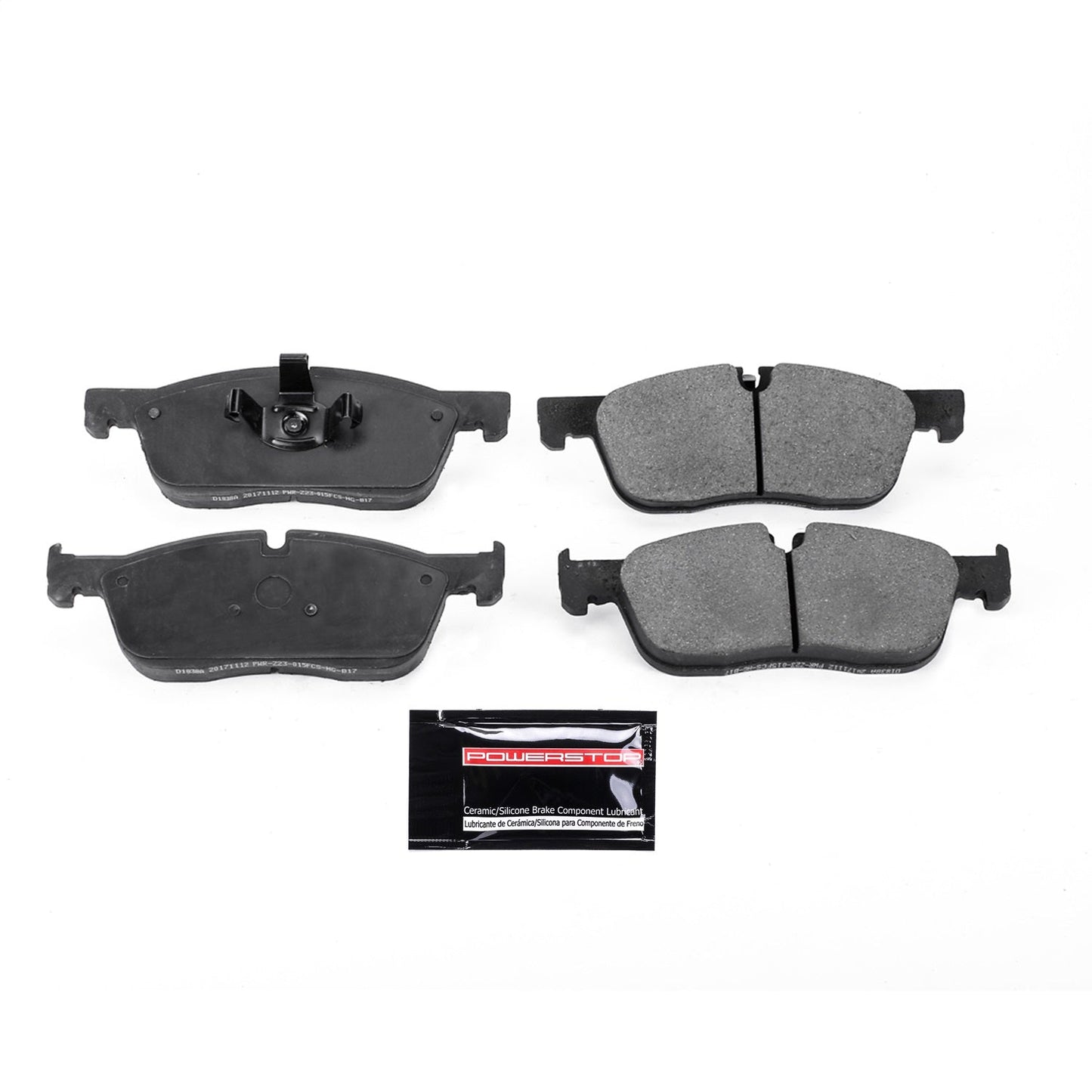 PowerStop 17-19 Jaguar F-Pace Front Z23 Evolution Sport Brake Pads w/Hardware (Z23-1838A)