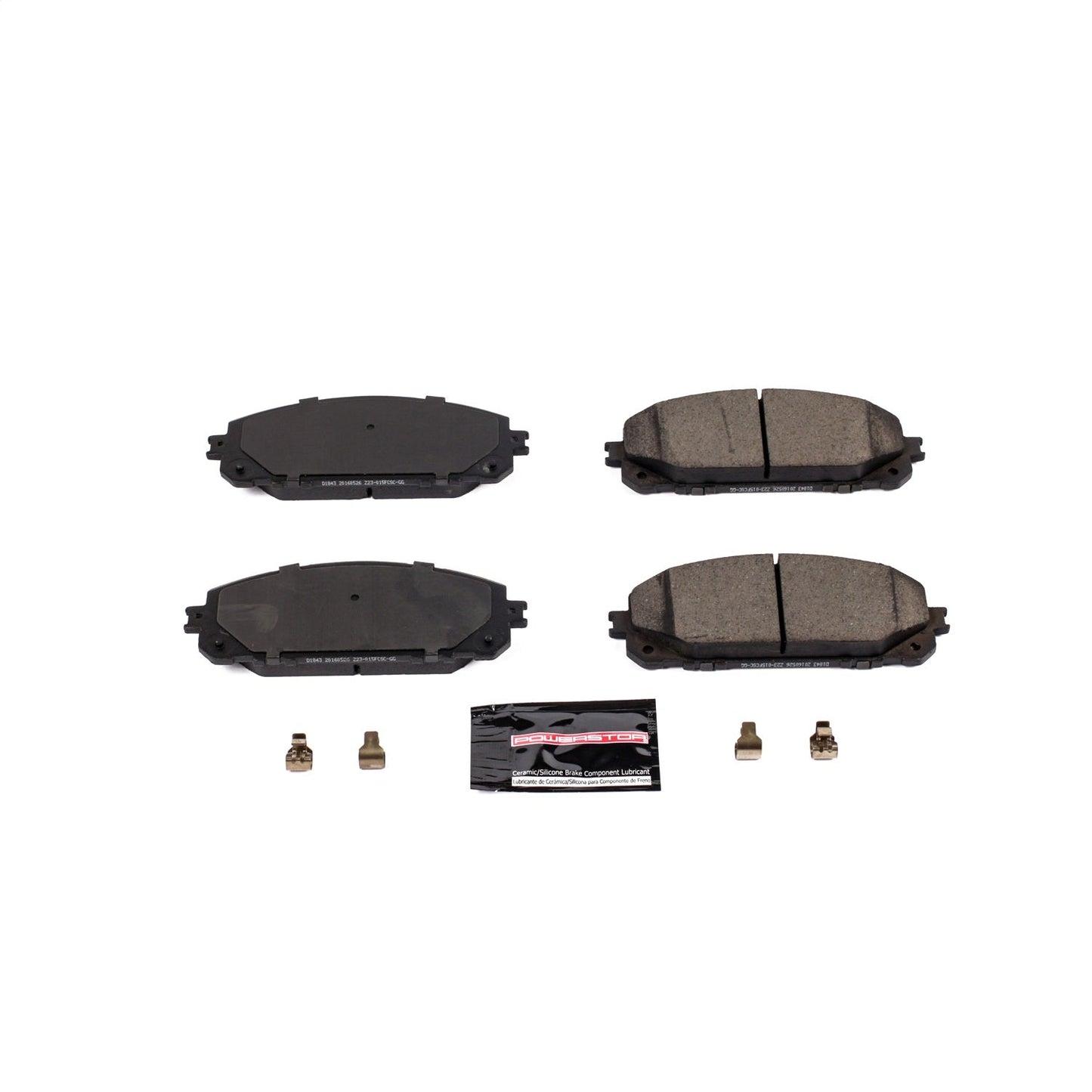 PowerStop 14-19 Jeep Cherokee Front Z23 Evolution Sport Brake Pads w/Hardware (Z23-1843)
