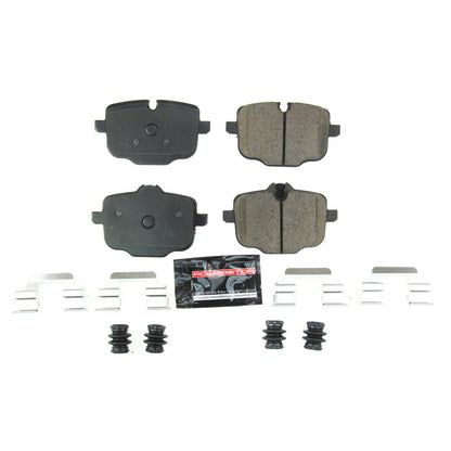 PowerStop 18-19 BMW 530e Rear Z23 Evolution Sport Brake Pads w/Hardware (Z23-1850)