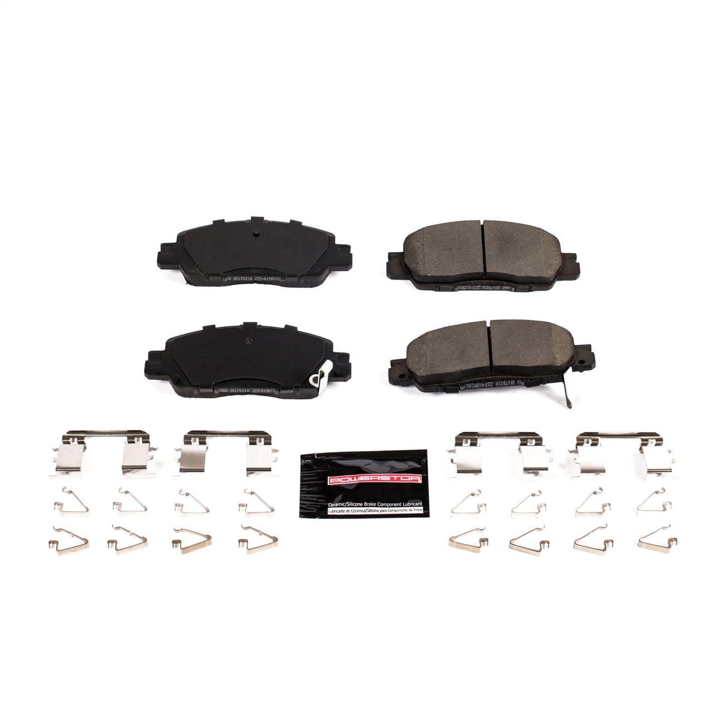 PowerStop 16-17 Honda Accord Front Z23 Evolution Sport Brake Pads w/Hardware (Z23-1860)