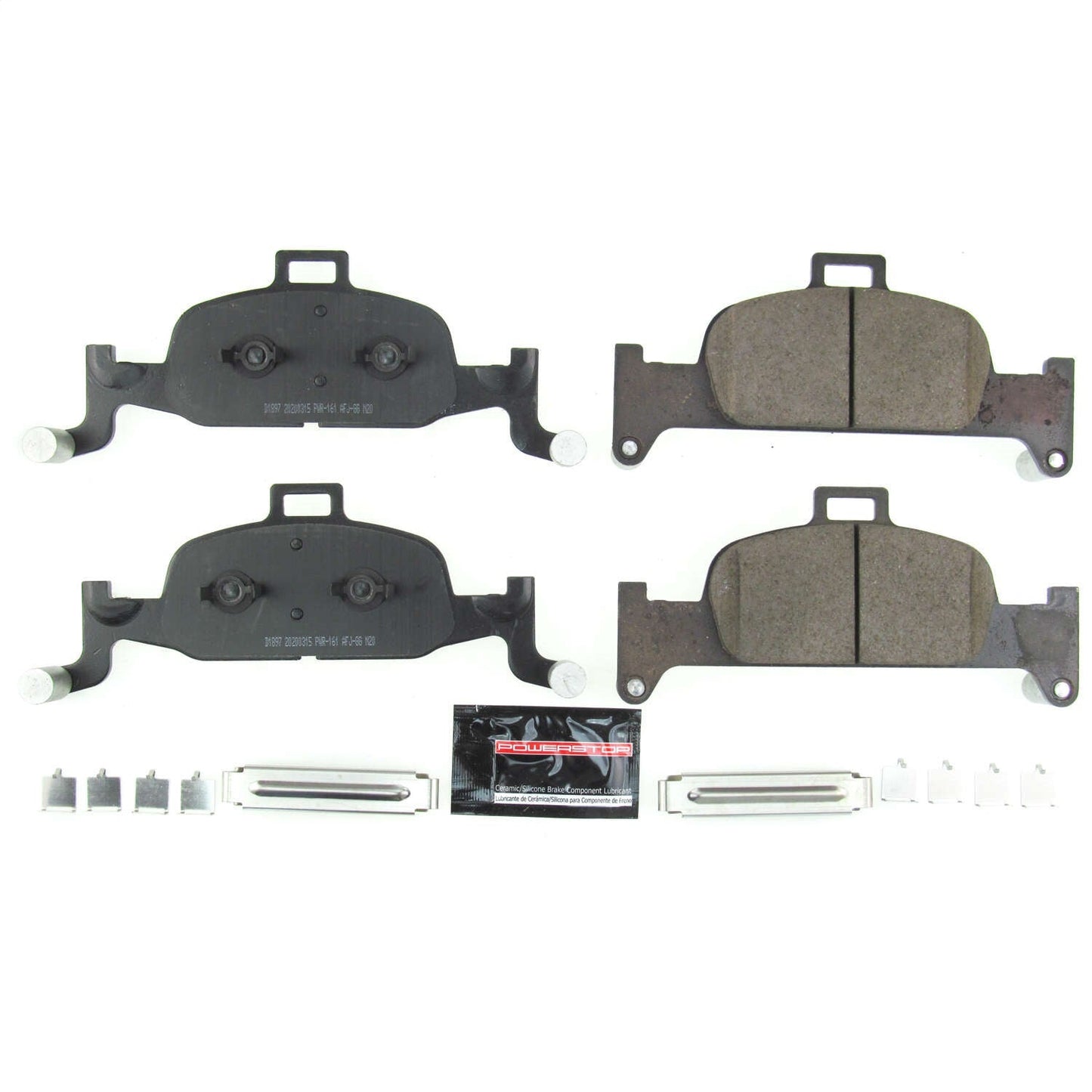 PowerStop 17-18 Audi A4 Front Z23 Evolution Sport Brake Pads w/Hardware (Z23-1897)