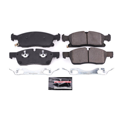 PowerStop 2017 Dodge Durango Front Z23 Evolution Sport Brake Pads w/Hardware (Z23-1904A)