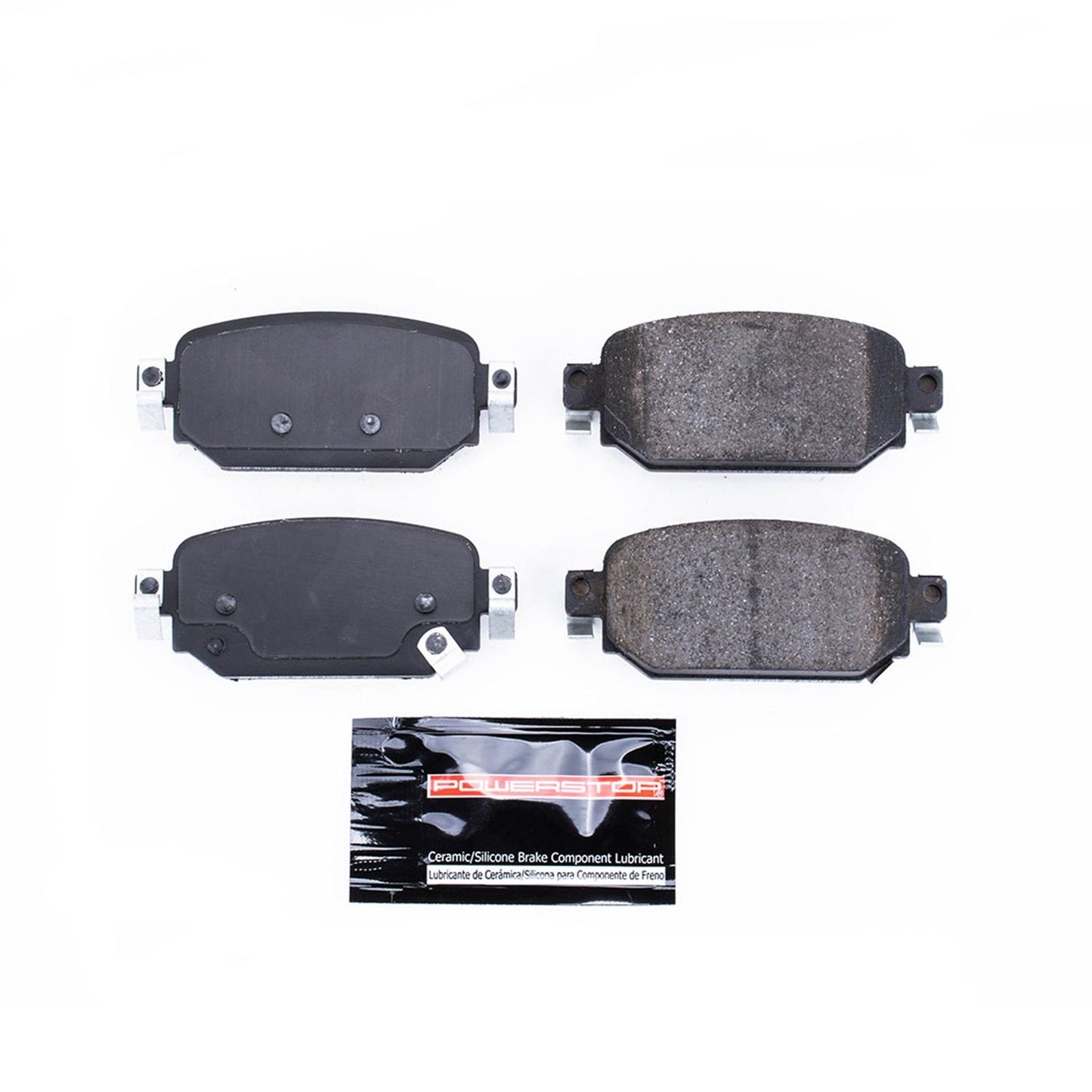 PowerStop 17-18 Mazda 3 Rear Z23 Evolution Sport Brake Pads w/Hardware (Z23-2042)