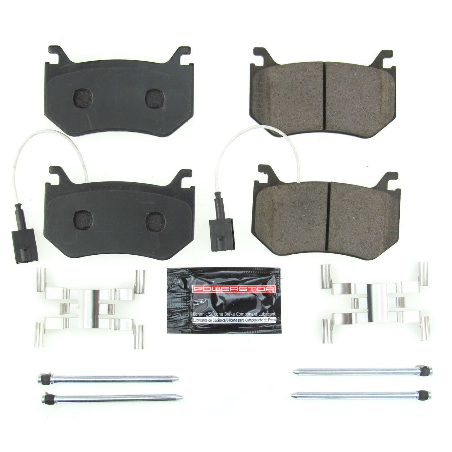 PowerStop 17-18 Alfa Romeo Giulia Rear Z23 Evolution Sport Brake Pads w/Hardware (Z23-2043)