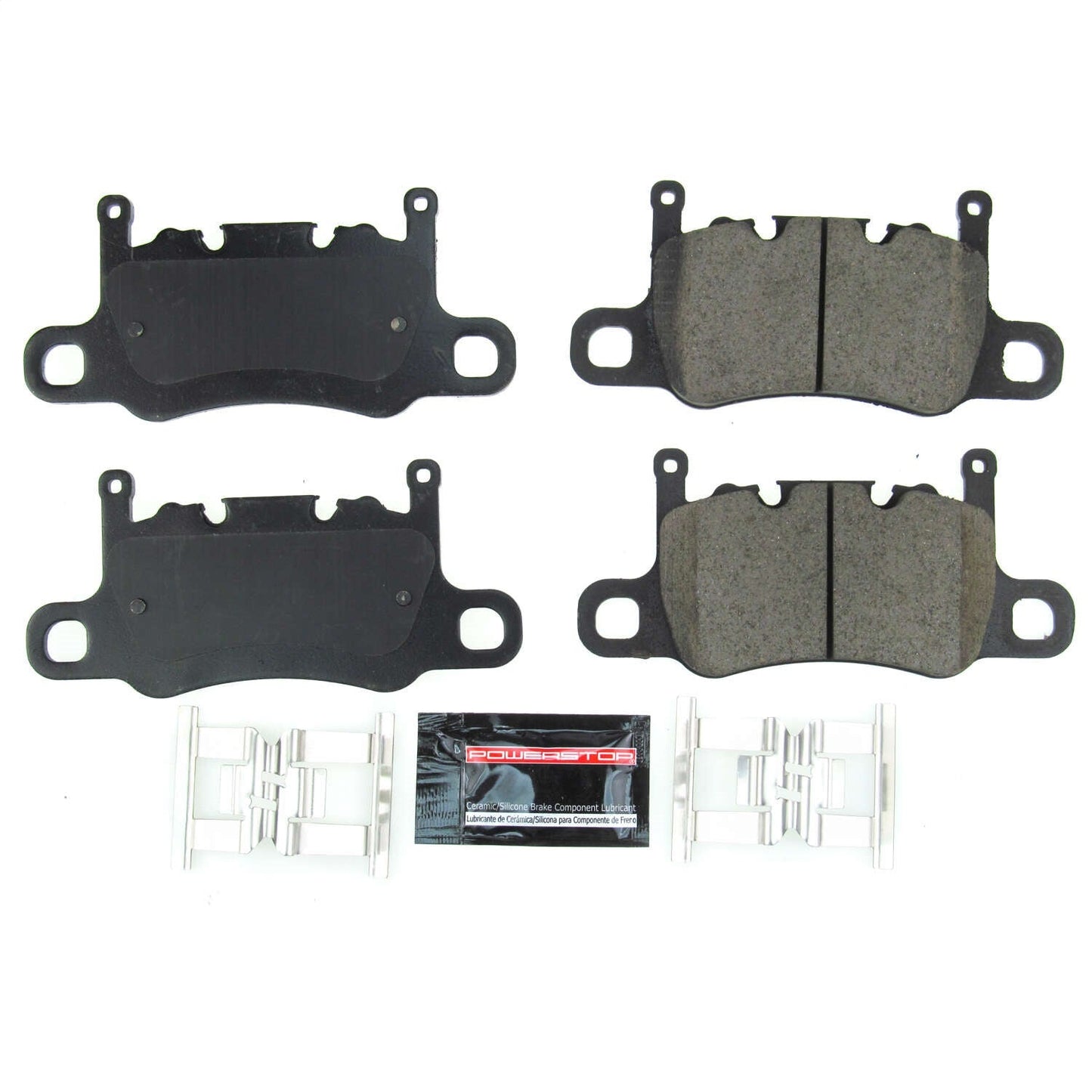 PowerStop 2017 Porsche Panamera Rear Z23 Evolution Sport Brake Pads w/Hardware (Z23-2046)