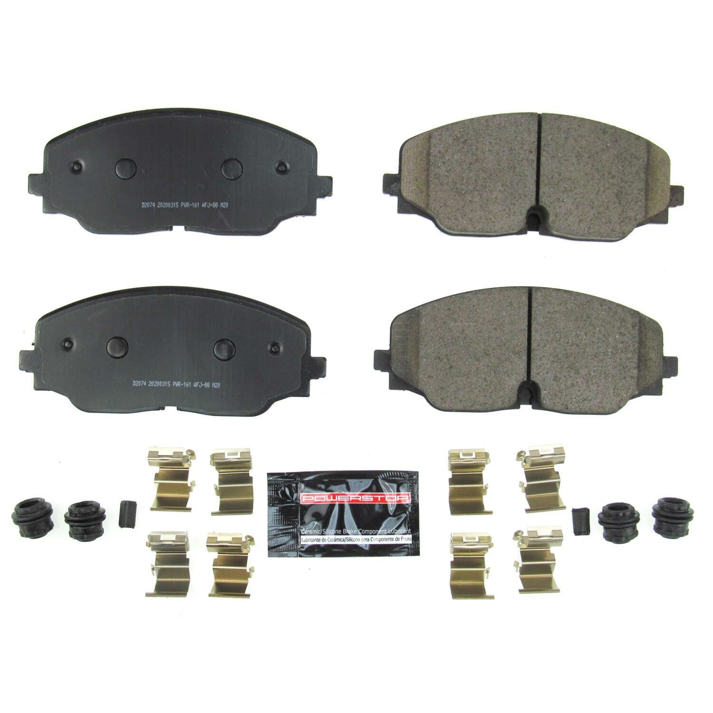 PowerStop 18-19 Volkswagen Atlas Front Z23 Evolution Sport Brake Pads w/Hardware (Z23-2074)