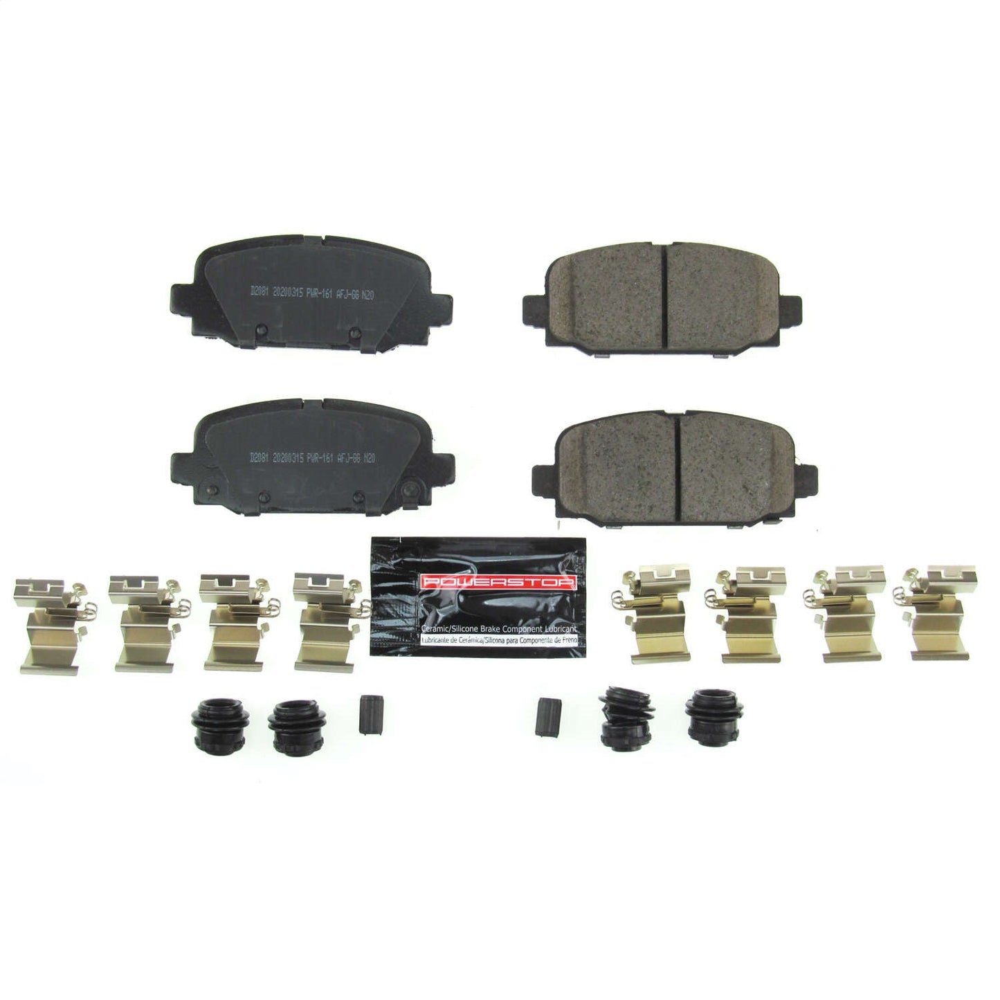 PowerStop 18-19 Jeep Compass Rear Z23 Evolution Sport Brake Pads w/Hardware (Z23-2081)