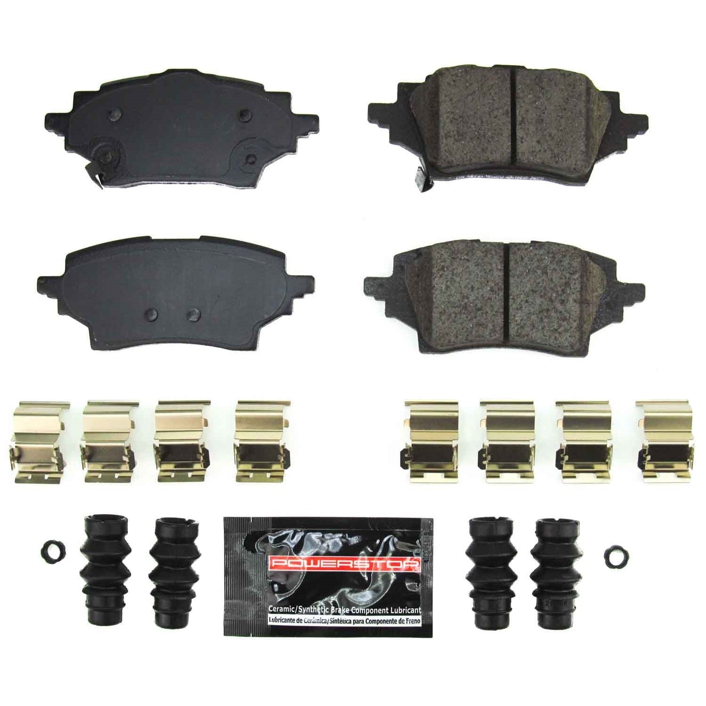 PowerStop 19-22 Toyota C-HR Rear Z23 Evo Sport Brake Pads w/Hardware (Z23-2202)