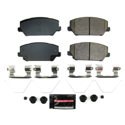 PowerStop 19-21 Hyundai Veloster N Front Z23 Evo Sport Brake Pads w/Hardware (Z23-2211)