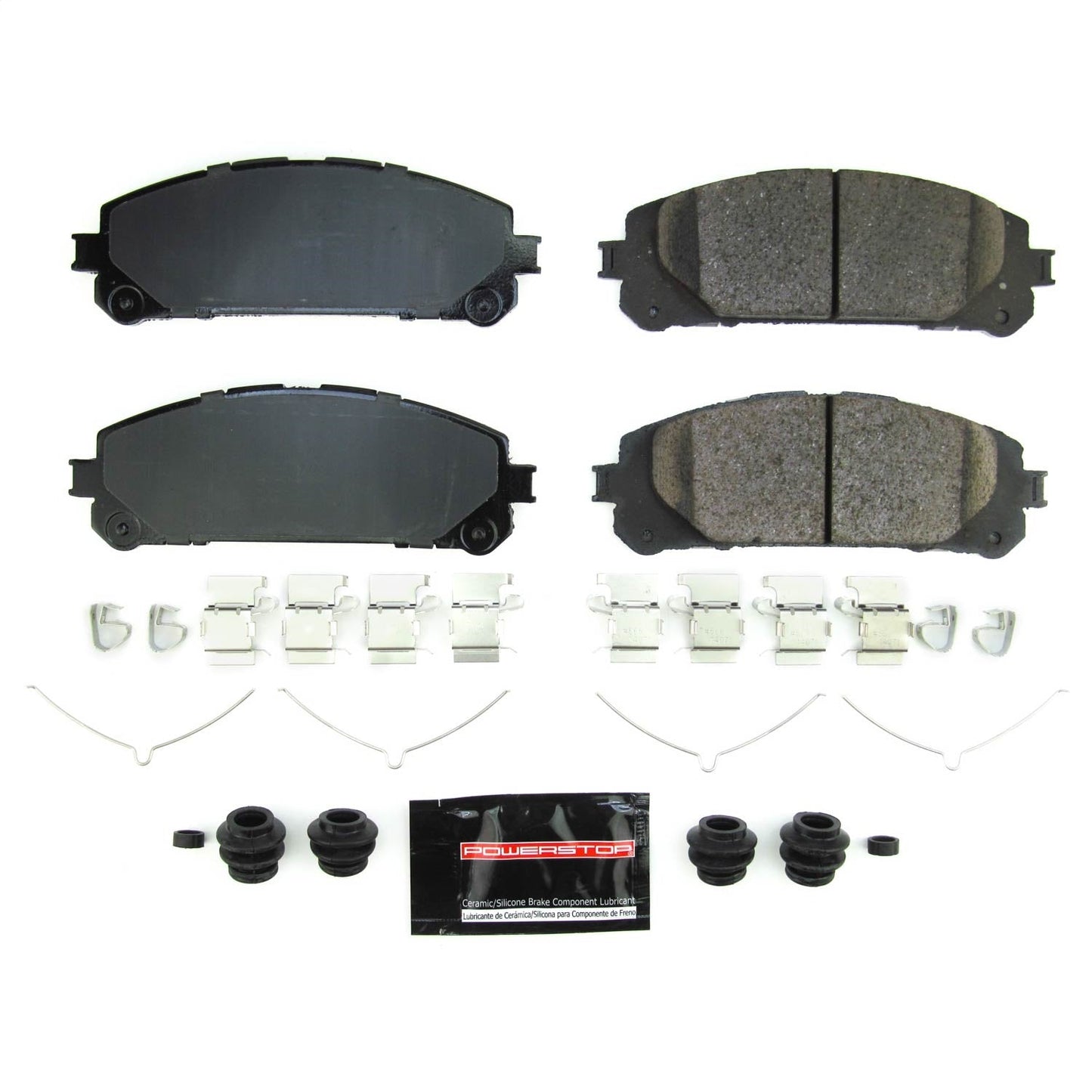 PowerStop 20-21 Toyota Highlander Front Z23 Evo Sport Brake Pads w/Hardware (Z23-2304)