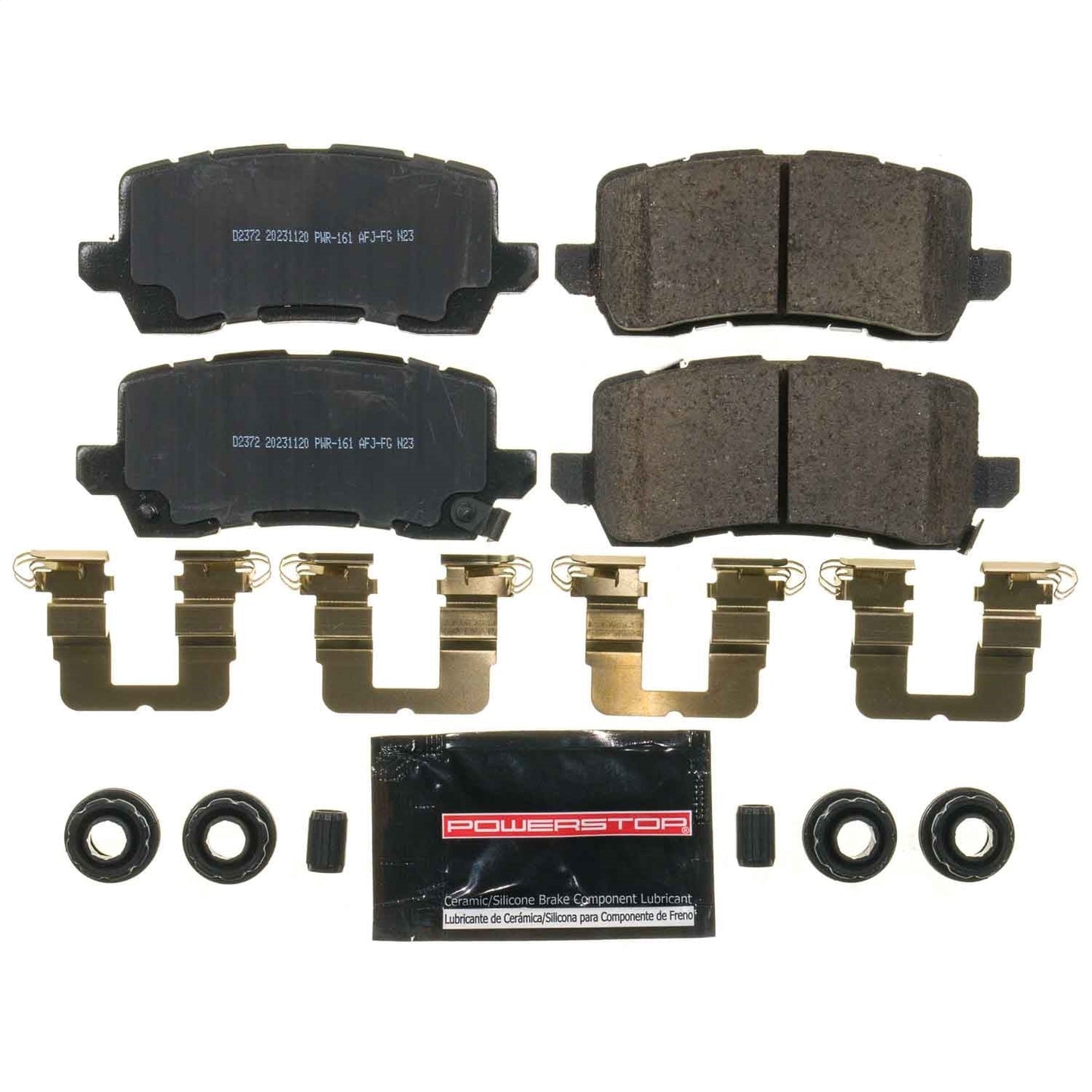 PowerStop 21-22 Honda Odyssey Rear Z23 Evo Sport Brake Pads w/Hardware (Z23-2372)