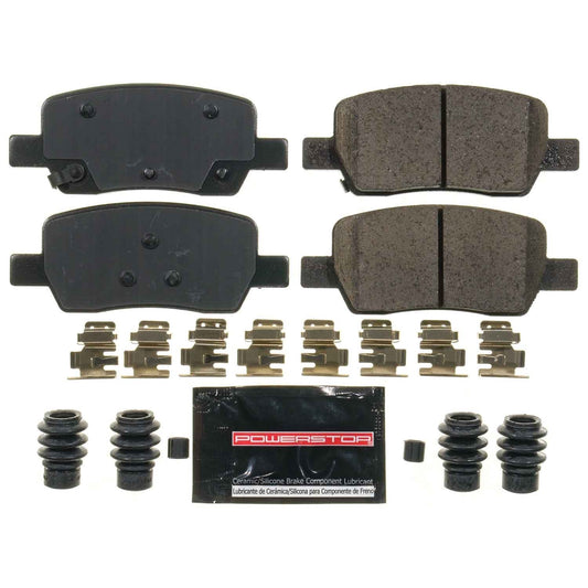 PowerStop 21-23 Hyundai Santa Fe Rear Z23 Evo Sport Brake Pads w/Hardware (Z23-2381)