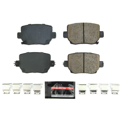 PowerStop 20-21 Tesla Y Rear Z23 Evo Sport Brake Pad w/Hardware (Z23-2387)