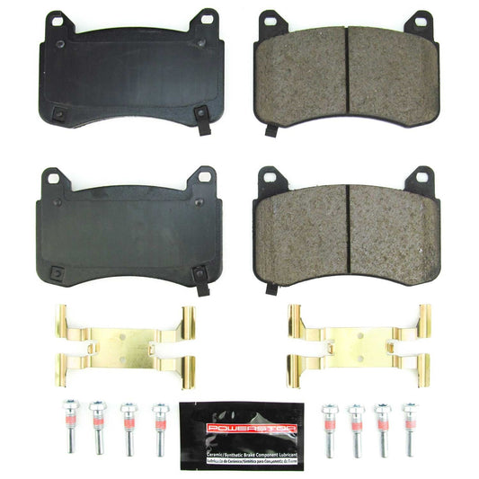 PowerStop 20-21 Tesla Y Front Z23 Evo Sport Brake Pad w/Hardware (Z23-2399)