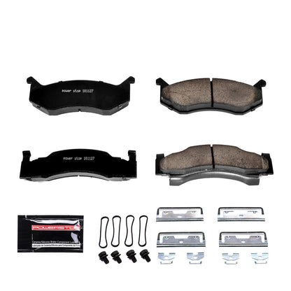 PowerStop 80-82 Chrysler Town & Country Front Z23 Evolution Sport Brake Pads w/Hardware (Z23-269)