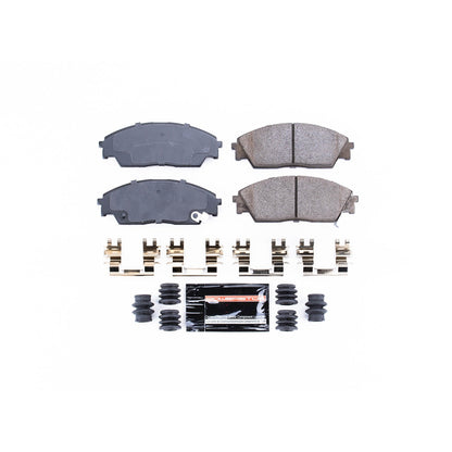 PowerStop 90-91 Honda Civic Front Z23 Evolution Sport Brake Pads w/Hardware (Z23-373)