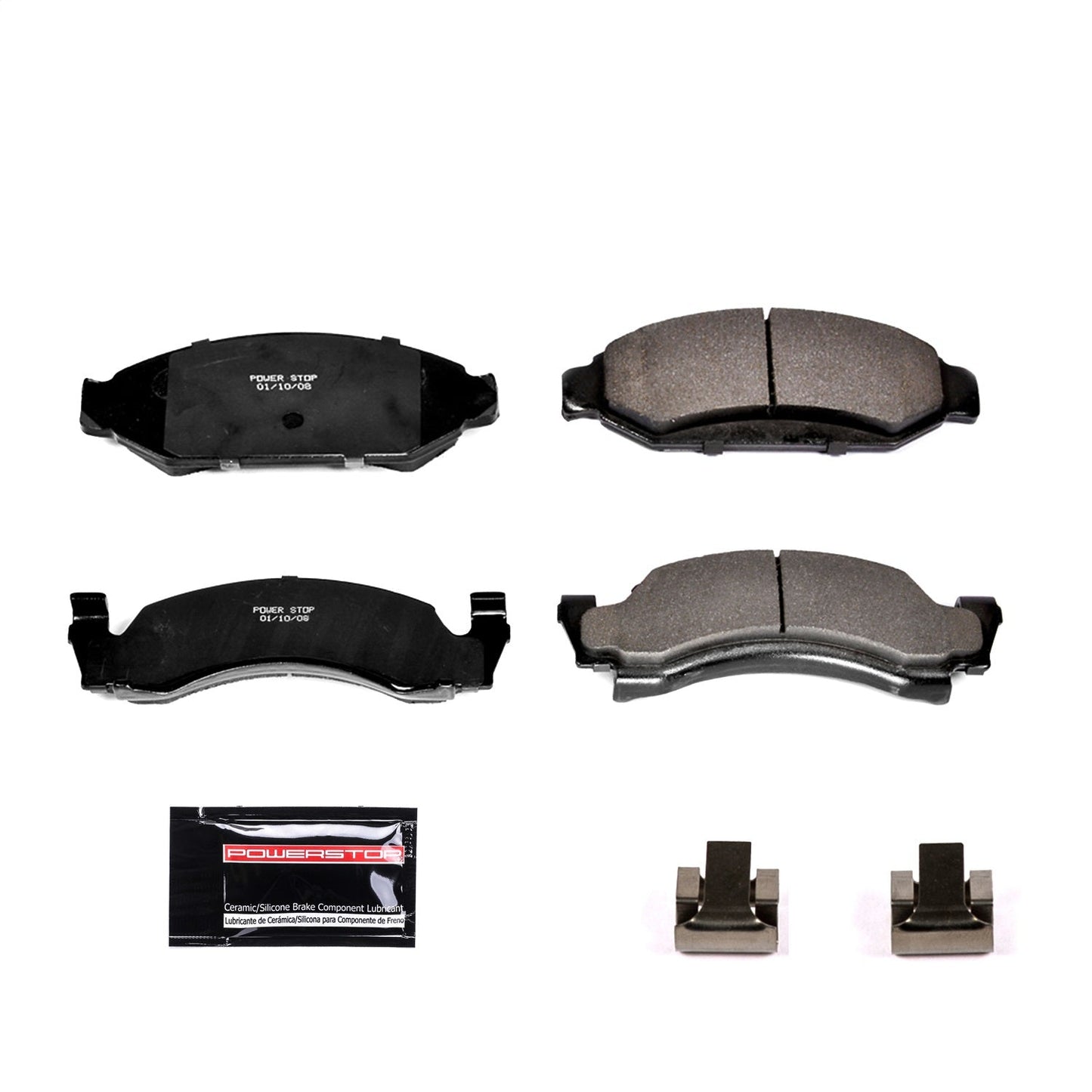 PowerStop 87-93 Ford Bronco Front Z23 Evolution Sport Brake Pads w/Hardware (Z23-375)