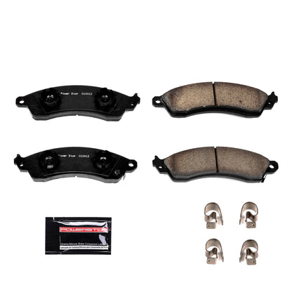 PowerStop 87-92 Chevrolet Camaro Front Z23 Evolution Sport Brake Pads w/Hardware (Z23-412)