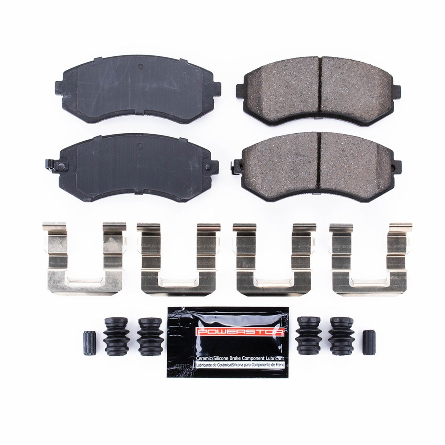 PowerStop 89-96 Nissan 240SX Front Z23 Evolution Sport Brake Pads w/Hardware (Z23-422)