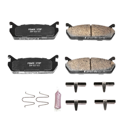 PowerStop 91-96 Ford Escort Rear Z23 Evolution Sport Brake Pads w/Hardware (Z23-458)