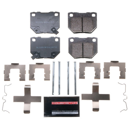 PowerStop 90-96 Nissan 300ZX Rear Z23 Evolution Sport Brake Pads w/Hardware (Z23-461)