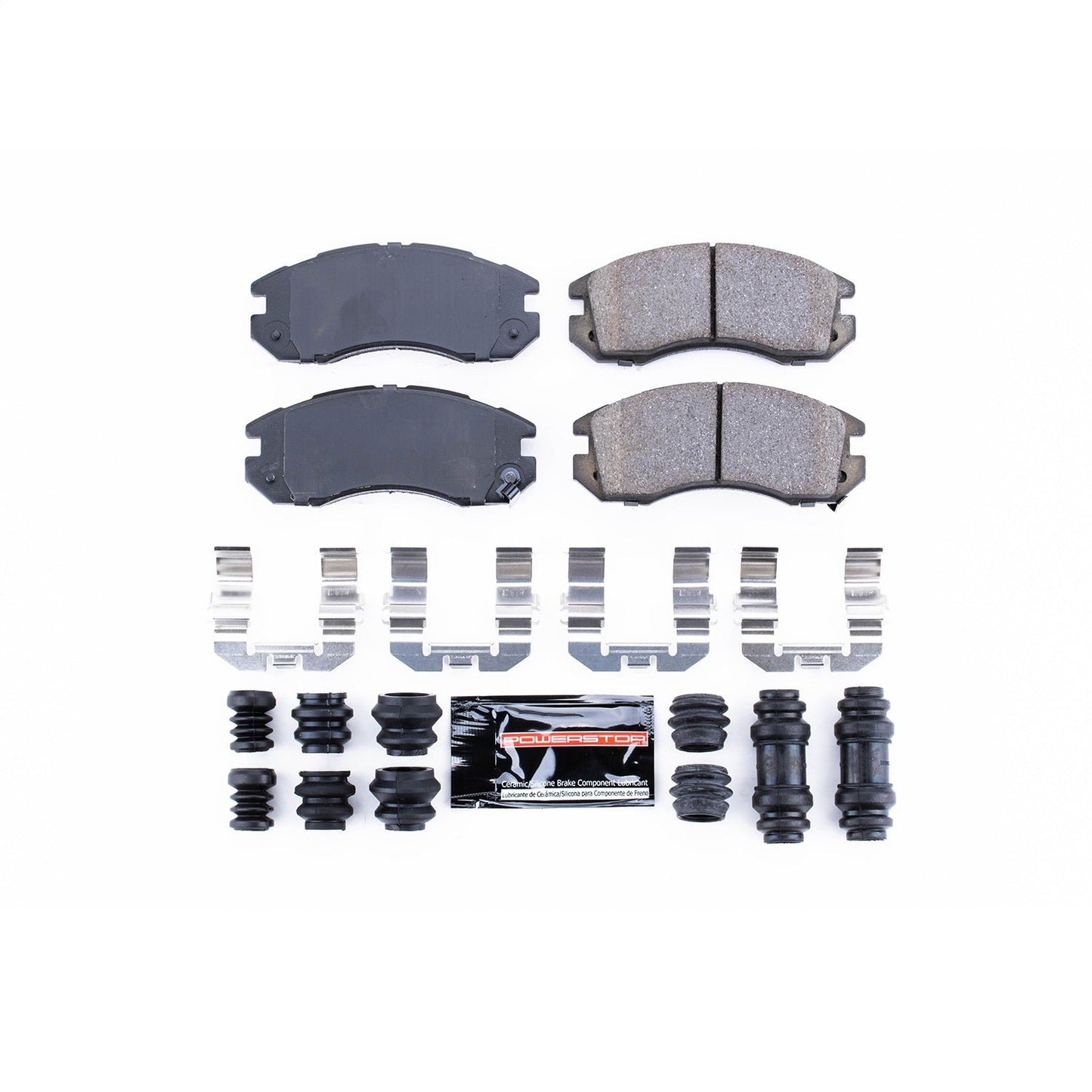 PowerStop 93-96 Subaru Impreza Front Z23 Evolution Sport Brake Pads w/Hardware (Z23-470)