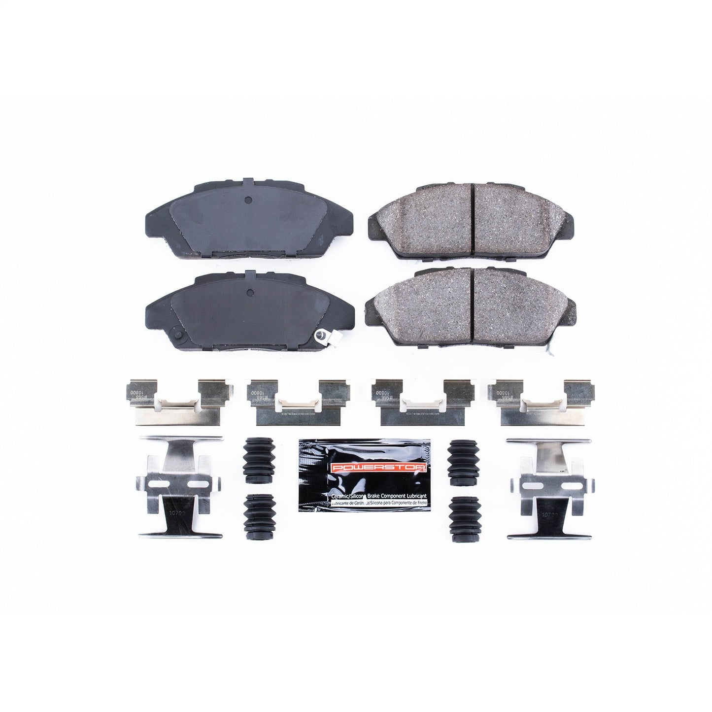 PowerStop 90-93 Honda Accord Front Z23 Evolution Sport Brake Pads w/Hardware (Z23-496)