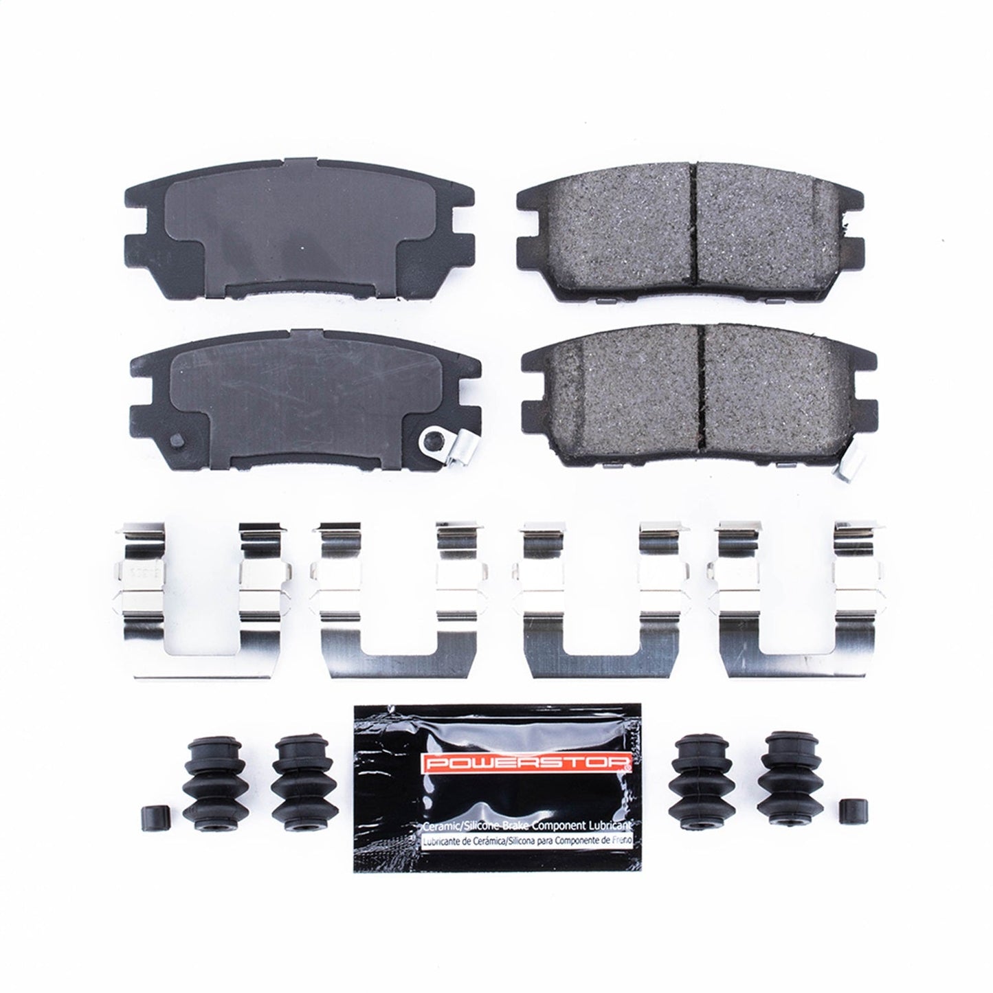 PowerStop 92-00 Mitsubishi Montero Rear Z23 Evolution Sport Brake Pads w/Hardware (Z23-567)