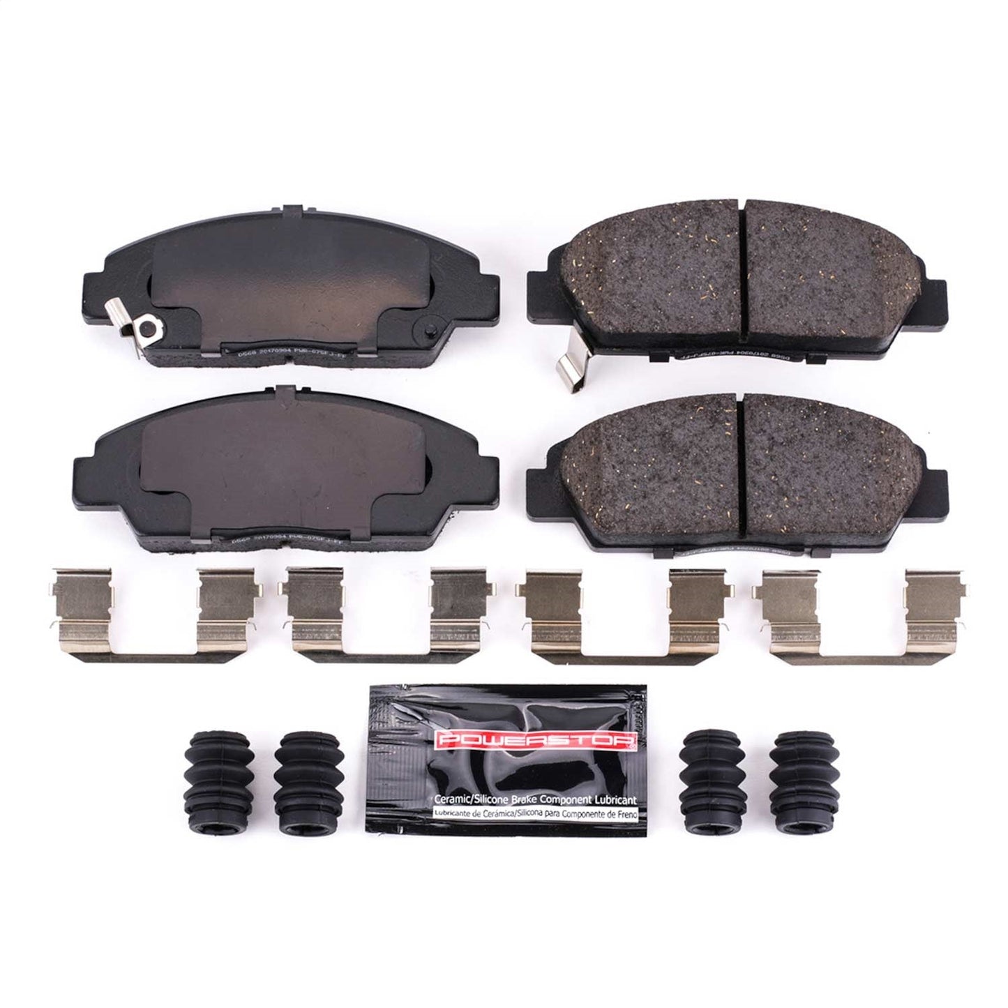 PowerStop 92-96 Honda Prelude Front Z23 Evolution Sport Brake Pads w/Hardware (Z23-568)