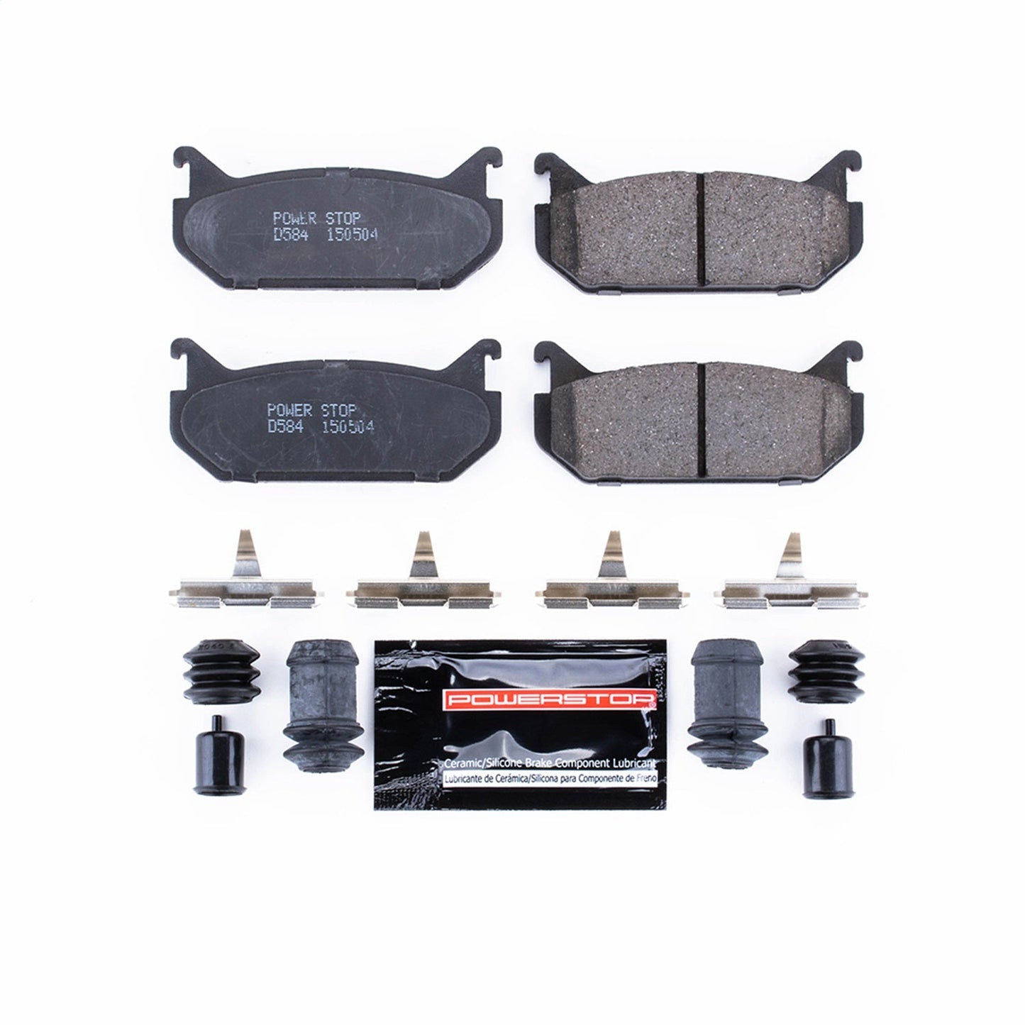PowerStop 93-97 Ford Probe Rear Z23 Evolution Sport Brake Pads w/Hardware (Z23-584)
